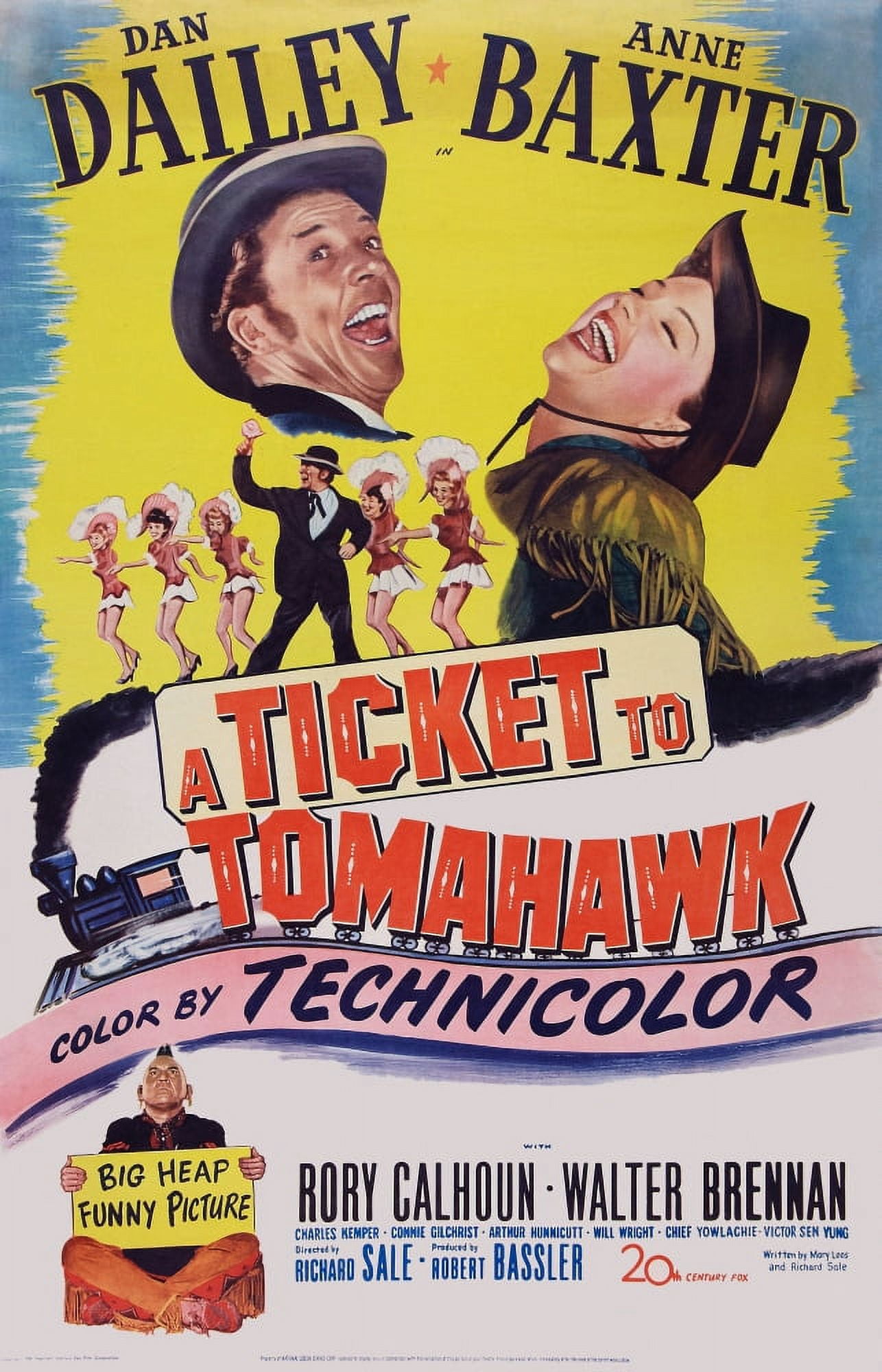A Ticket To Tomahawk U Canvas Art - (11 x 17)