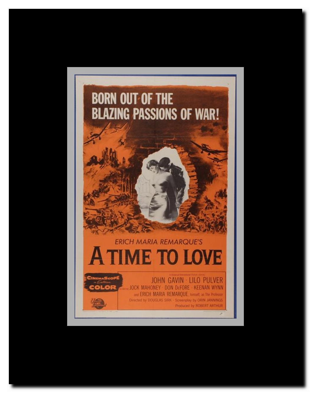 A Time to Love and a Time to Die Framed Movie Poster