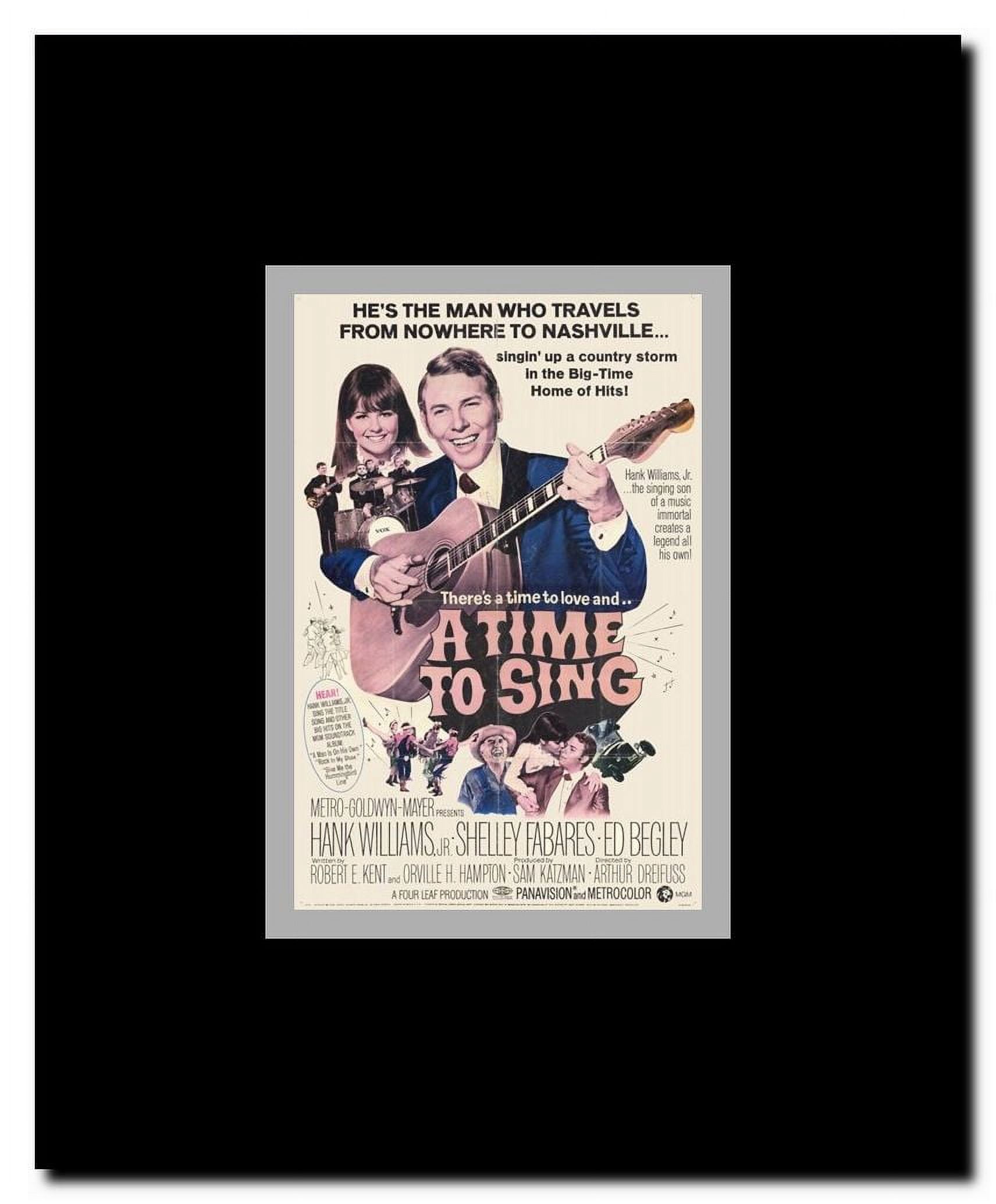 A Time to Sing Framed Movie Poster