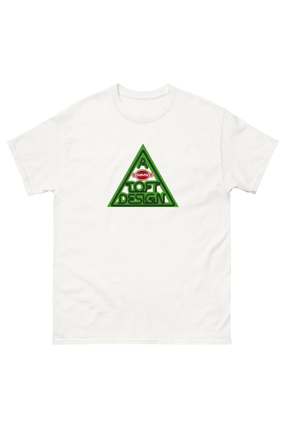 A Toft Design Sims skate retro 90s skateboarding t shirt design