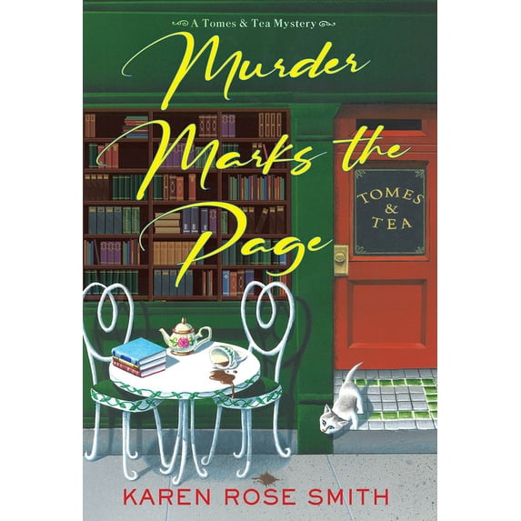 A Tomes & Tea Mystery Murder Marks the Page, (Hardcover)