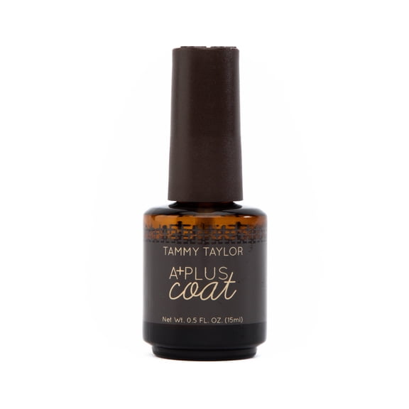 Tammy Taylor A+ Top Coat Nail Polish, Quick Dry Clear Gloss No Chip, 0.5 oz