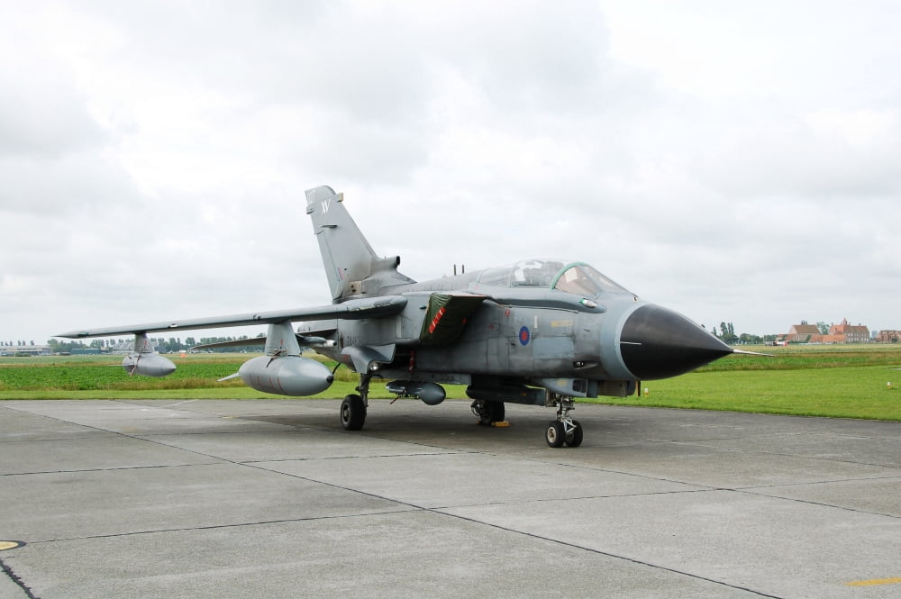 A Tornado GR4 of the Royal Air Force Canvas Art - Luc De JaegerStocktrek Images (17 x 12)