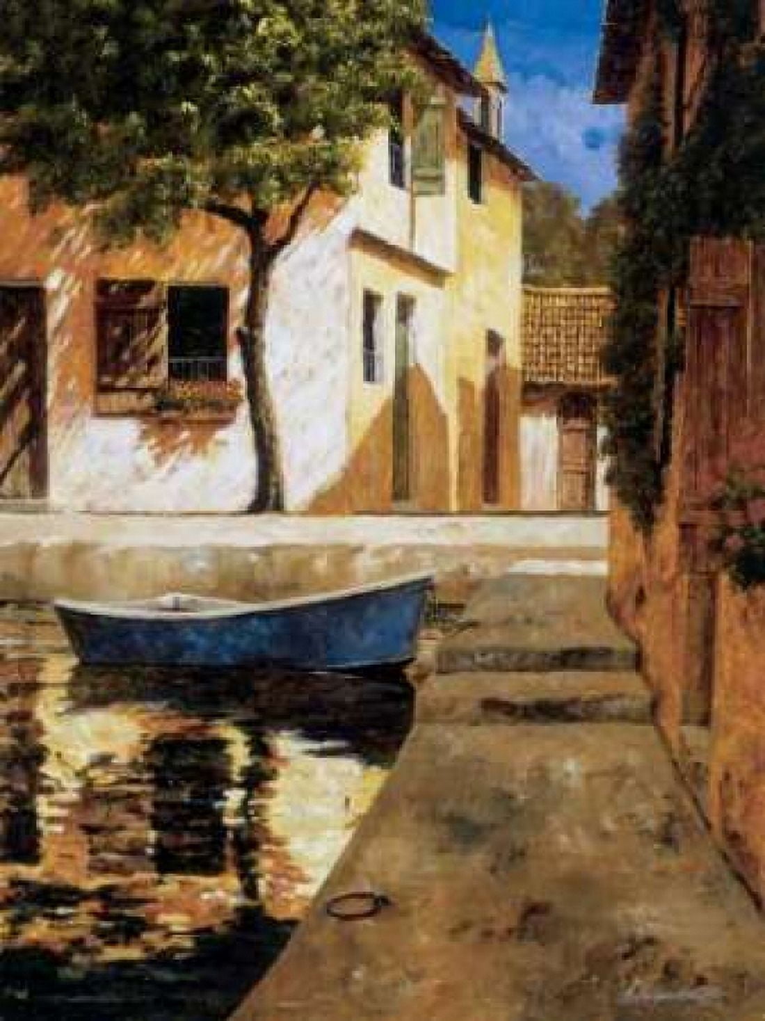 A Touch of Blue Canvas Art - Gilles Archambault (18 x 24)