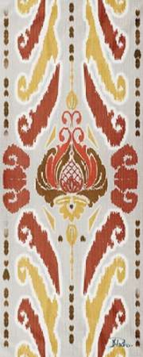 A Touch of Flourish III Canvas Art - Patricia Pinto (10 x 20)