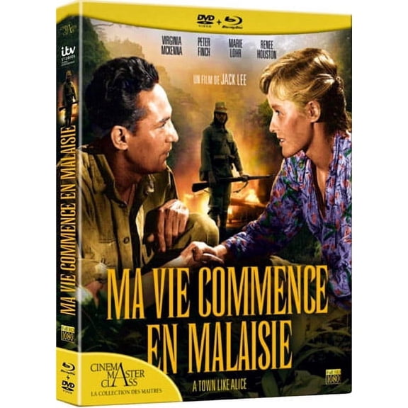 A Town Like Alice (1956) ( Rape of Malaya ) (Blu-Ray & DVD Combo) [ Blu-Ray, Reg.A/B/C Import - France ]