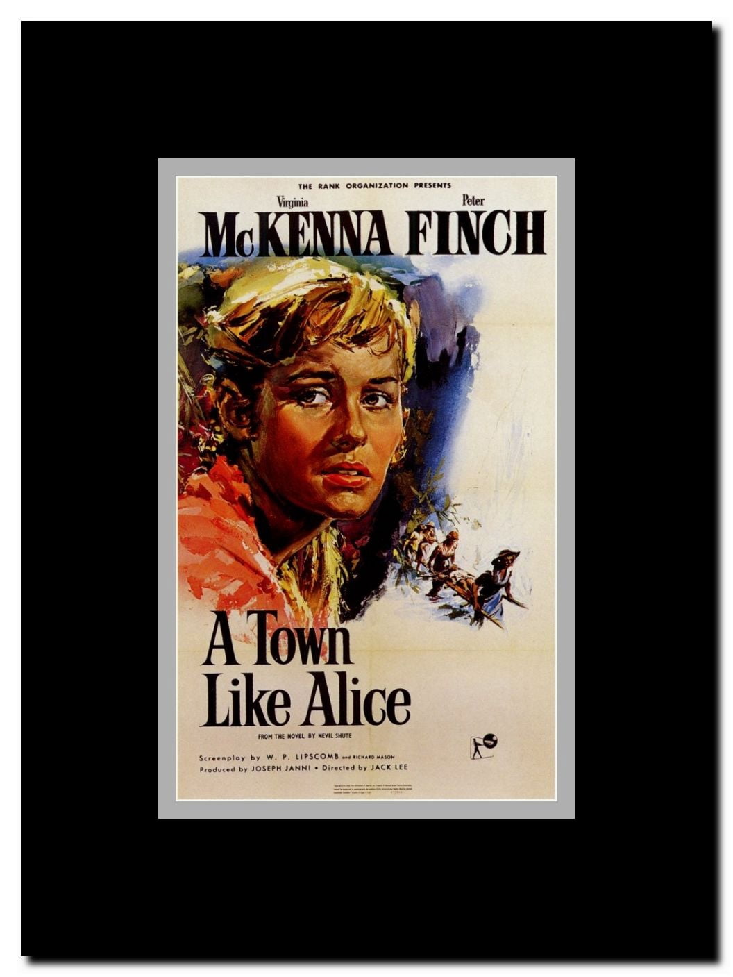 A Town Like Alice Framed Movie Poster
