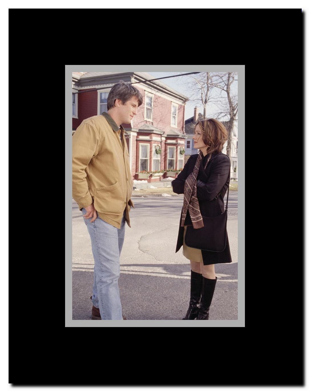 A Town Without Christmas Framed Movie Poster