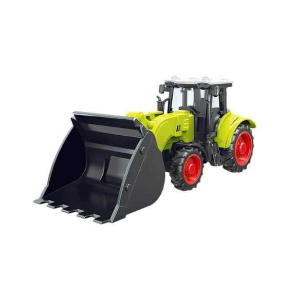 A Tractor Inertial Toy Agricultural Vehicle Engineering Truck For Kids Children Play Farm Model Construction Fun Drive