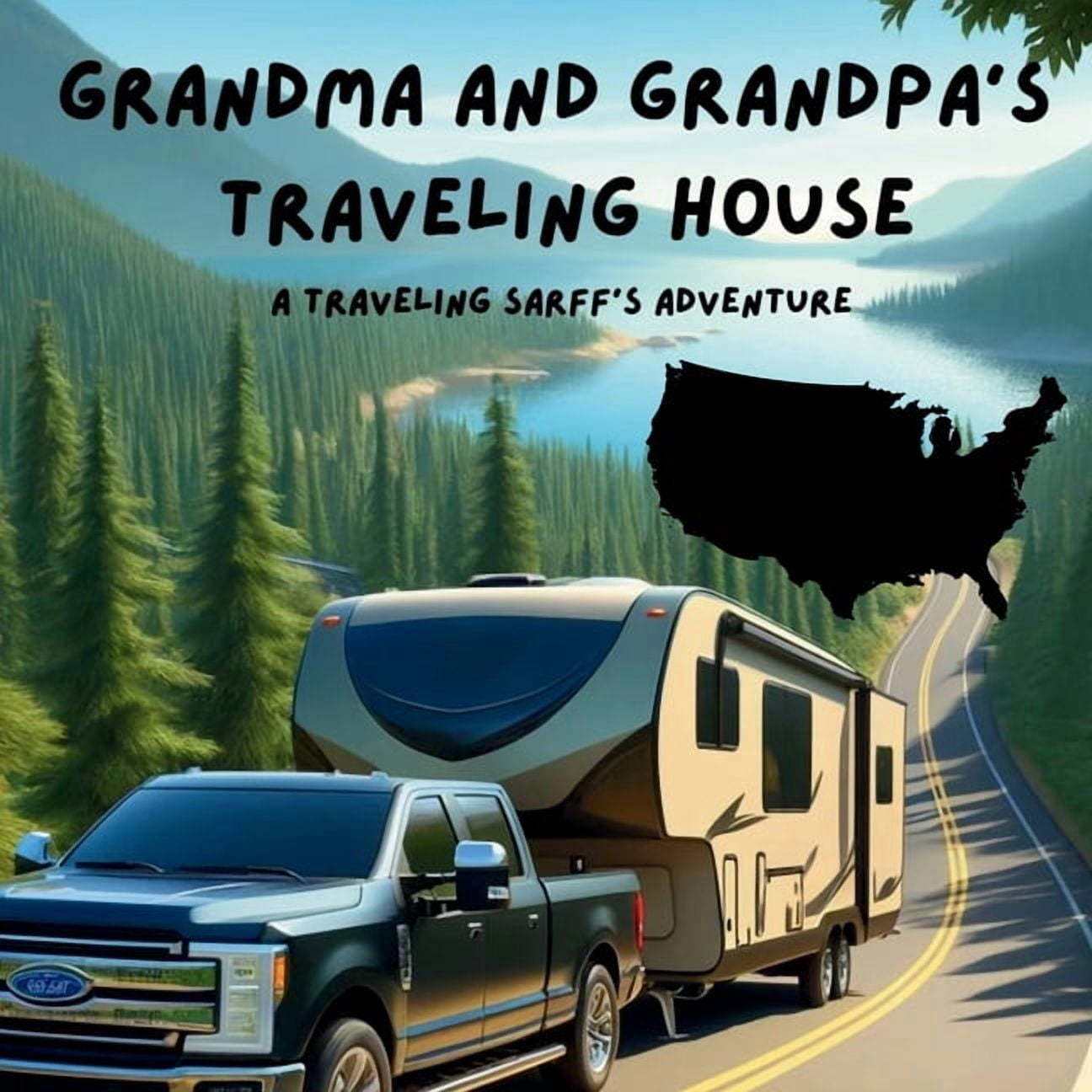 Grandma and Grandpa's Traveling House Grandma and Grandpa's Traveling House in the USA: A Traveling Sarff's Adventure, Book 1, (Paperback)