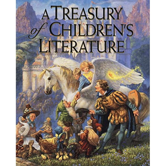 Pre-Owned A Treasury of Children's Literature (Hardcover) 039553349X 9780395533499