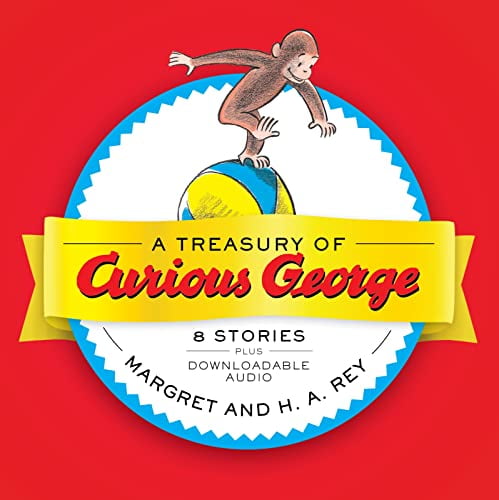 Pre-Owned A Treasury of Curious George: 8 Stories in 1! (Hardcover) 1328905144 9781328905147