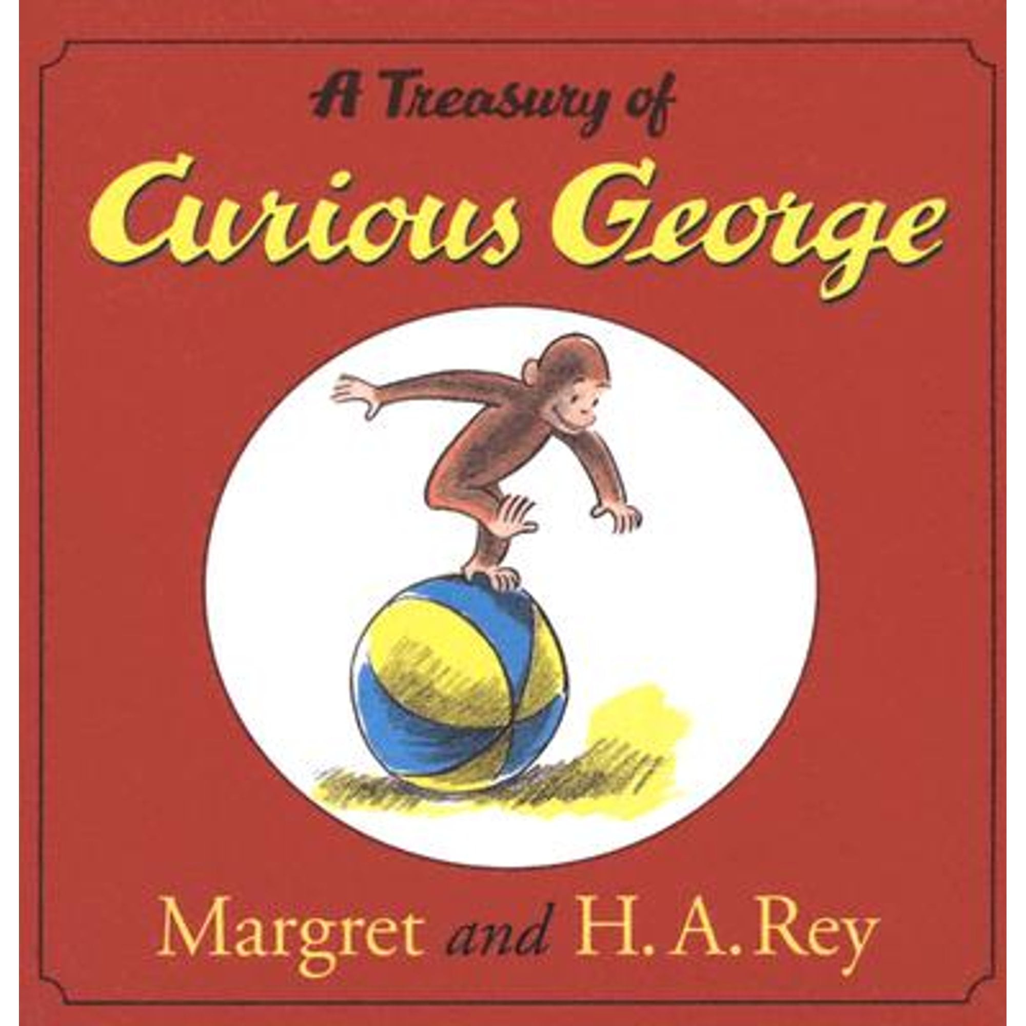 A Treasury of Curious George (Hardcover)