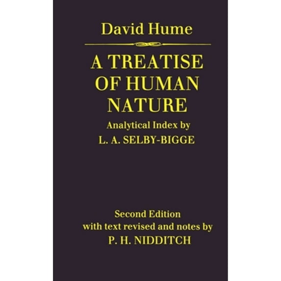 Pre-Owned A Treatise of Human Nature (Paperback) 0198245882 9780198245889