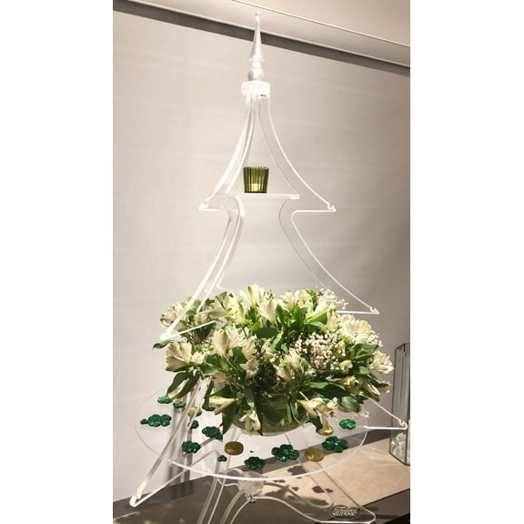 A Treasured Tree - Celebrate Mom with a beautiful flower arrangement and A Treasured Tree that can be decorated for any occasion.