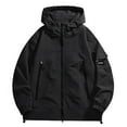 thumbnail image 1 of A Trendy And Versatile Solid Colored Loose Coat Windbreaker Or Jacket For Couples, 1 of 2
