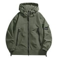 thumbnail image 1 of A Trendy And Versatile Solid Colored Loose Coat Windbreaker Or Jacket For Couples, 1 of 2