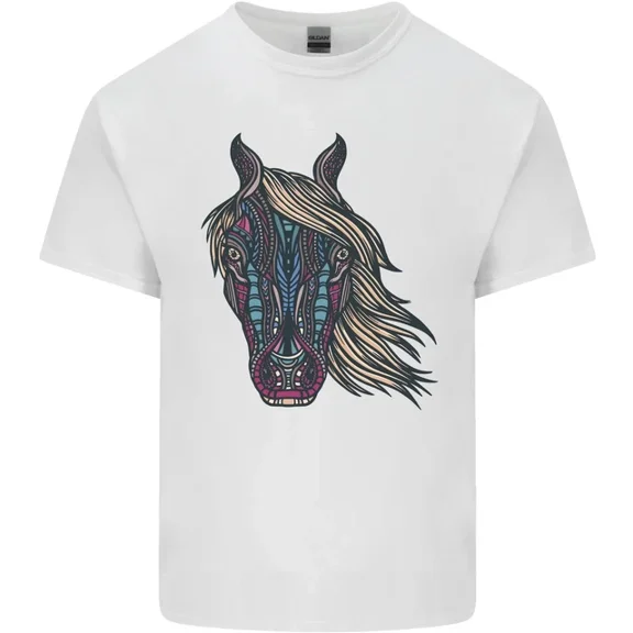 A Tribal Horse Equestrian T-Shirt