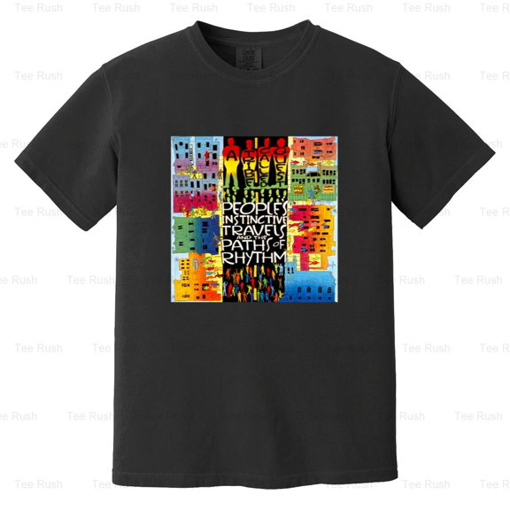 A Tribe Called Quest People's Instinctive Travels Album Rap Hip Hop Music, Comfort Color T-Shirt Unisex, up to 4XL