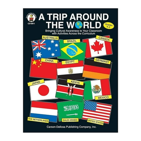 Carson Dellosa Education Trip Around the World, Grades K - 5 (112 pages)