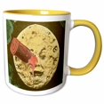 thumbnail image 1 of 3drose, a Trip to the Moon, 15oz Two-tone Yellow Mug, 1 of 6