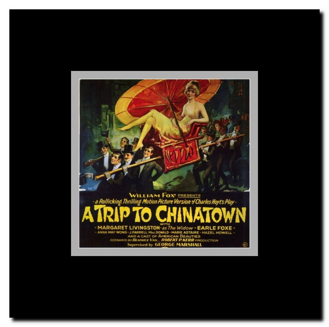 A Trip to Chinatown Framed Movie Poster