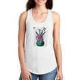 thumbnail image 1 of A Tropical Artichoke Racerback Tank Women -Fab Funky Designs, Female Large, 1 of 4