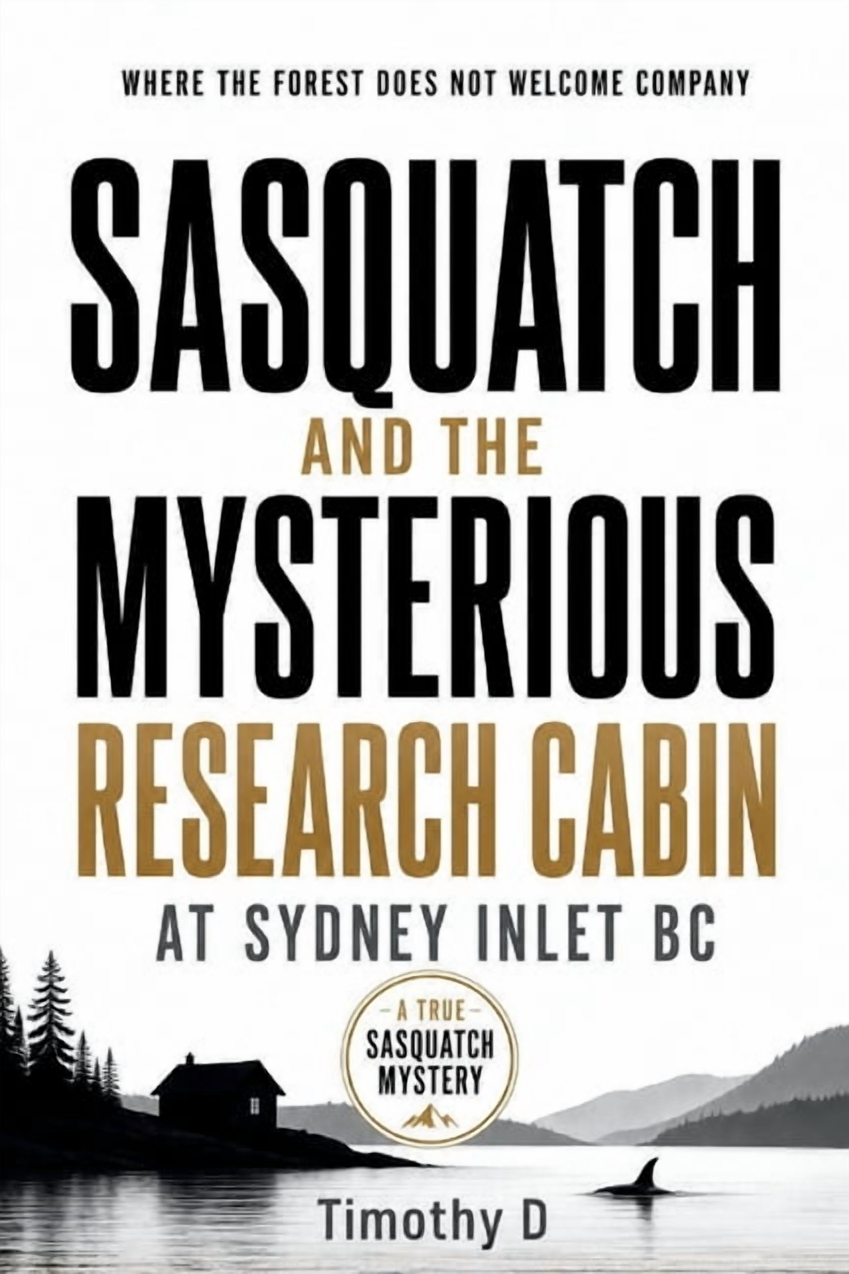 A True Sasquatch Mystery Sasquatch and the Mysterious Research Cabin at Sydney Inlet BC: Where the Forest Does Not Welcome Company, (Paperback)