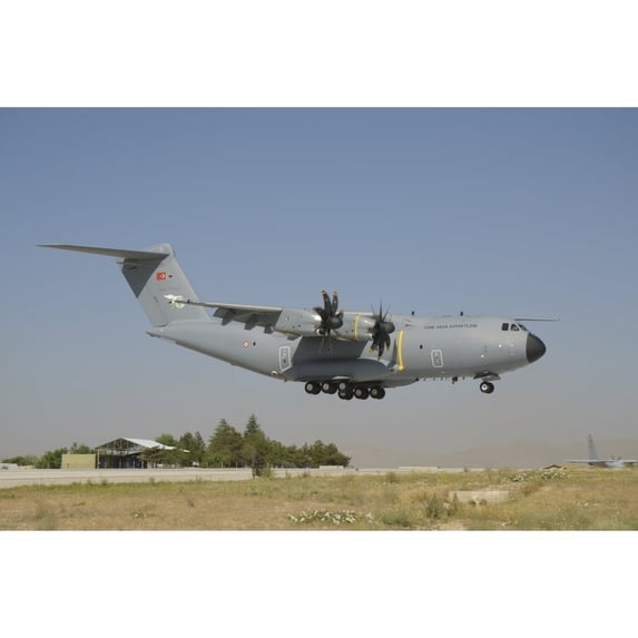A Turkish Air Force A400 during Exercise Anatolian Eagle Poster Print