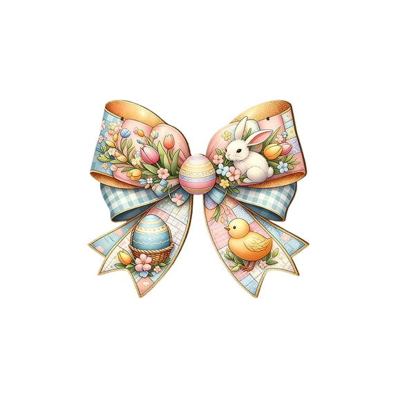 A Two Dimensional Flat Wooden Hanging Sign With Bow Design For Door Wall And Party Decor