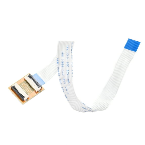 A Type Flexible Flat Cable and Flip Up to Mount Extend Adapter Kit, 10 Pin 1.0mm Pitch 200mm FFC for Electronic,laptop