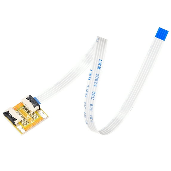 A Type Flexible Flat Cable and Flip Up to Mount Extend Adapter Kit, 4 Pin 1.0mm Pitch 200mm FFC for Electronic,laptop
