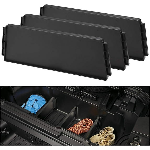 A & UTV PRO Cargo Trunk Divider for 2017-2025 Honda Ridgeline Accessories Truck Bed Divider Trunk Organizers Bed Storage, Replace OEM # 08U35-T6Z-100