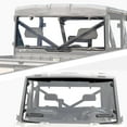 thumbnail image 1 of A & UTV PRO Rear & Front Full Windshield for 2017-2024 Polaris Ranger XP 1000, Clear Tough Polycarbonate Construction Windscreen, 1 of 9