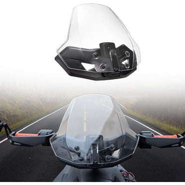 Adjustable Windshield For Can-Am Ryker 600/900/Rally/Sport - Gray PC Windscreen, OE# 219401032, 3" Adjustment
