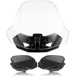 A & UTV PRO Wider Windshield & Wind Deflector Kit for Can-Am Ryker