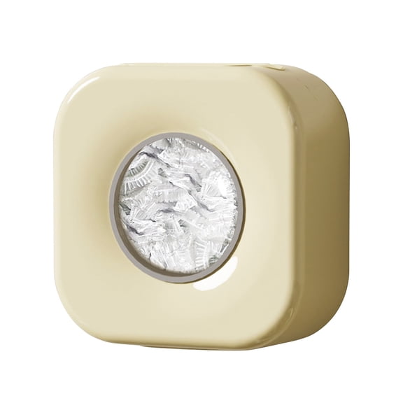 A Under Sink Storage Box With Dispenser For Plastic Wrap Bags And 200 Pack Sink Drain Strainer Filters 1 Set 0.99 Lbs