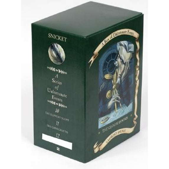 Pre-Owned A Unfortunate Events: A Series of Unfortunate Events Box: The Gloom Looms (Books 10-12) (Hardcover)