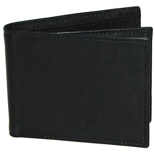 A.V. Thomas Leather Men's Nappa Billfold Wallet, Brown - Walmart.com