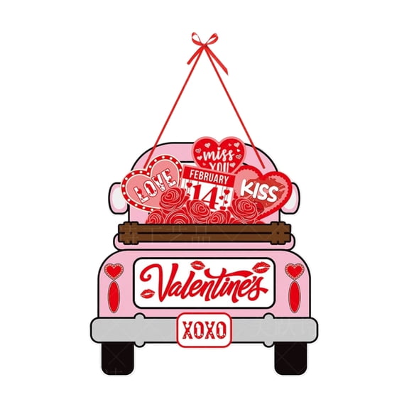 A Valentine'S Day Door Hanging Party Decoration Wall Hanging For Festive Decor