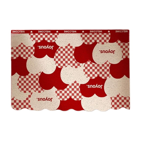A Valentines Day Decor Non-Slip Floor Mat Absorbent Door Carpet For Entrance 40X60Cm Polyester