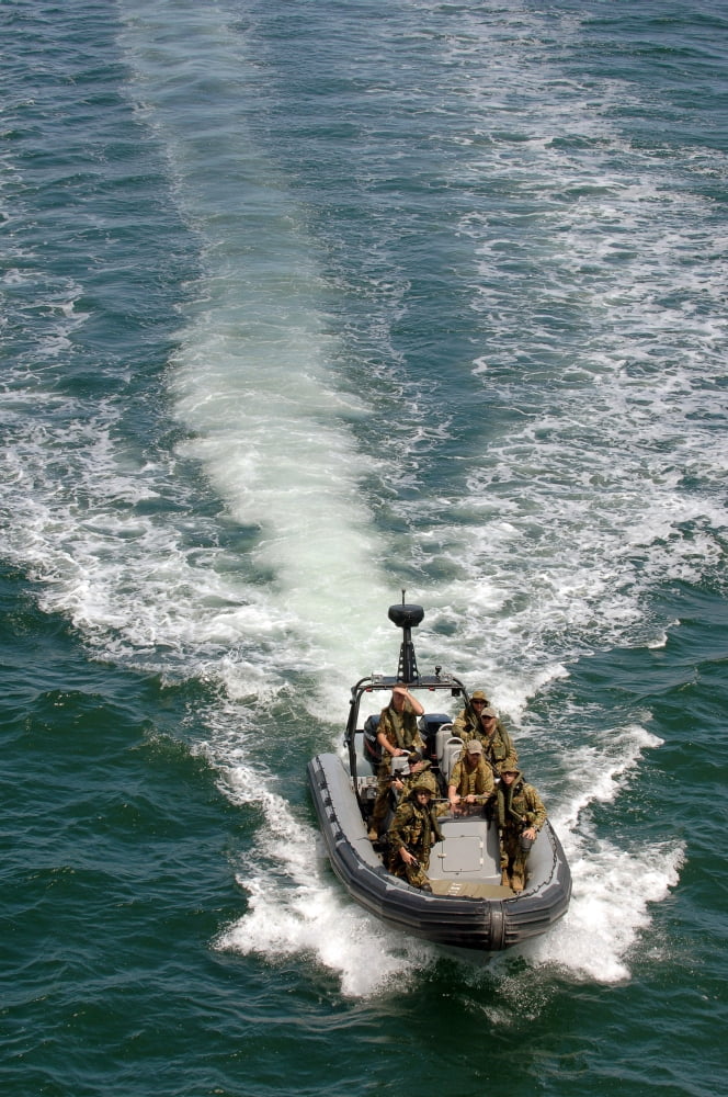 A Vehicle Board Search and Seizure exercise Canvas Art - Stocktrek Images (23 x 34)