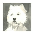 thumbnail image 1 of A Very Modern Dog 'Sepia Modern Dog X' Canvas Art, 1 of 3