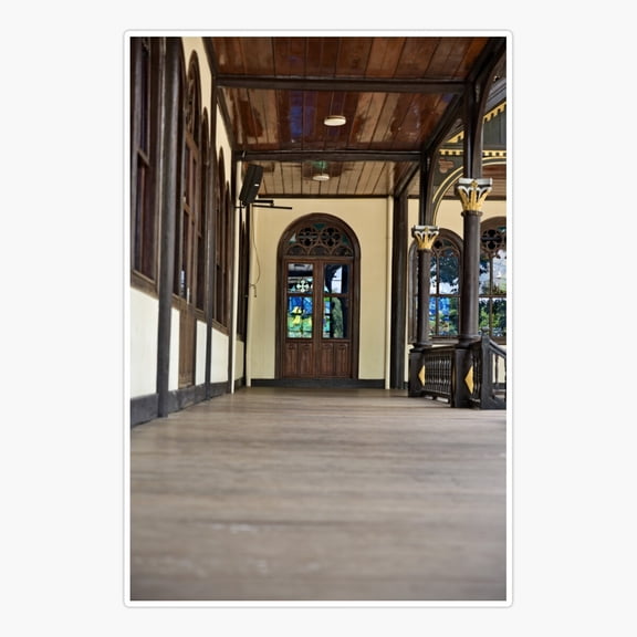 A Vietnamese spiritual and architectural treasure Sticker
