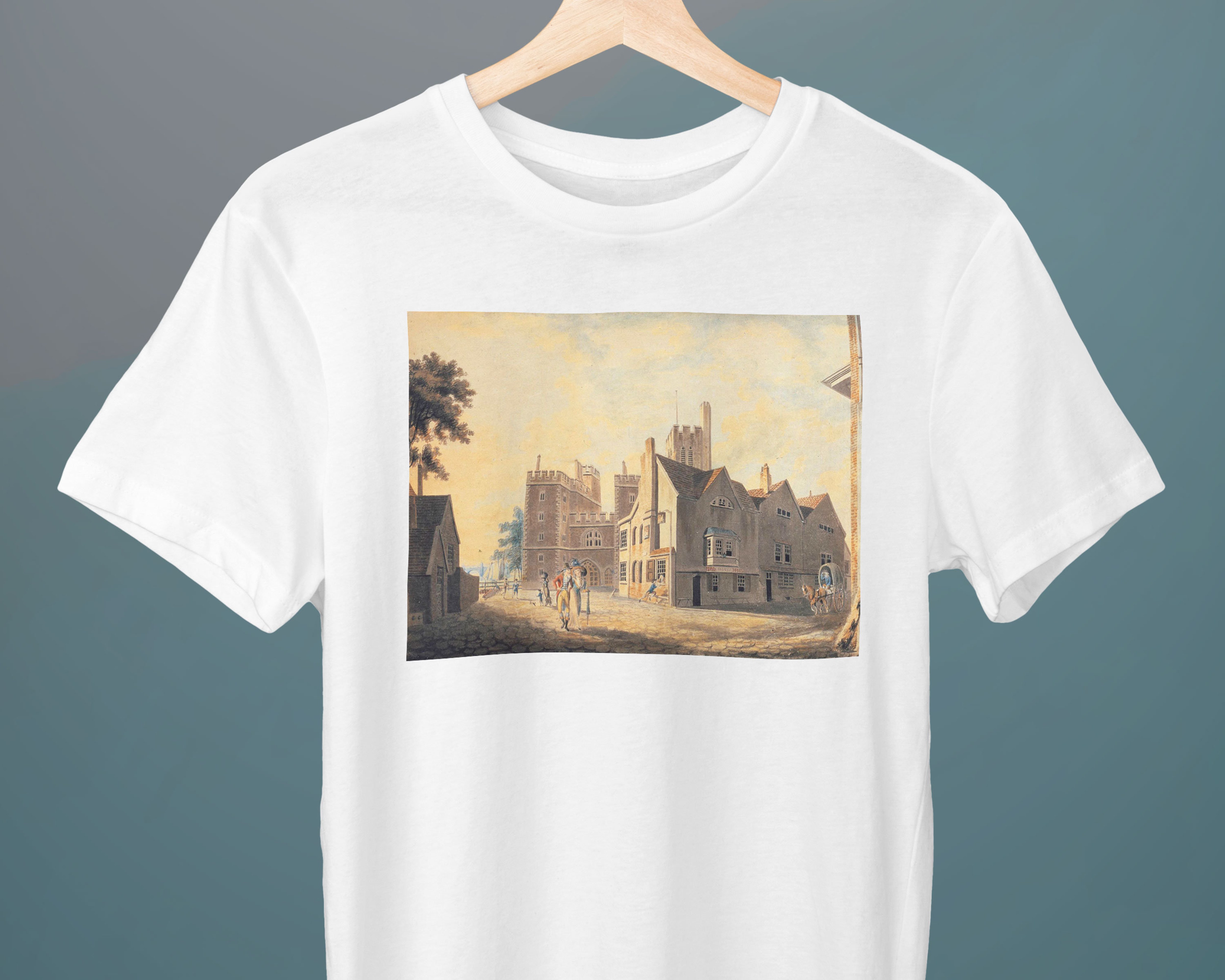 A View of the Palace, Lambeth, J. M. W. Turner, Unisex T