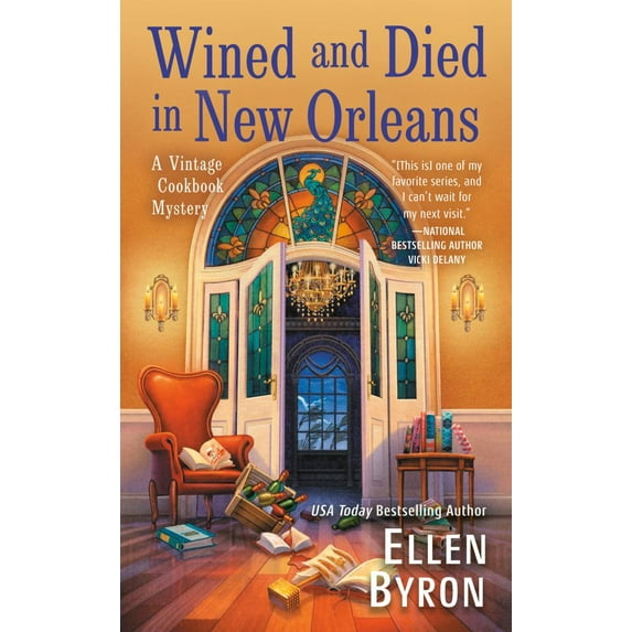 A Vintage Cookbook Mystery: Wined and Died in New Orleans (Series #2) (Paperback)