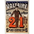thumbnail image 1 of A Voltaire Poster Print by  Jules Cheret  (9 x 12), 1 of 1