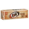 thumbnail image 1 of A&W Cream Soda 12 Oz (Pack of 12, Total of 120 fl oz), Caffeine Free with Artificial & Natural Flavor, 1 of 1