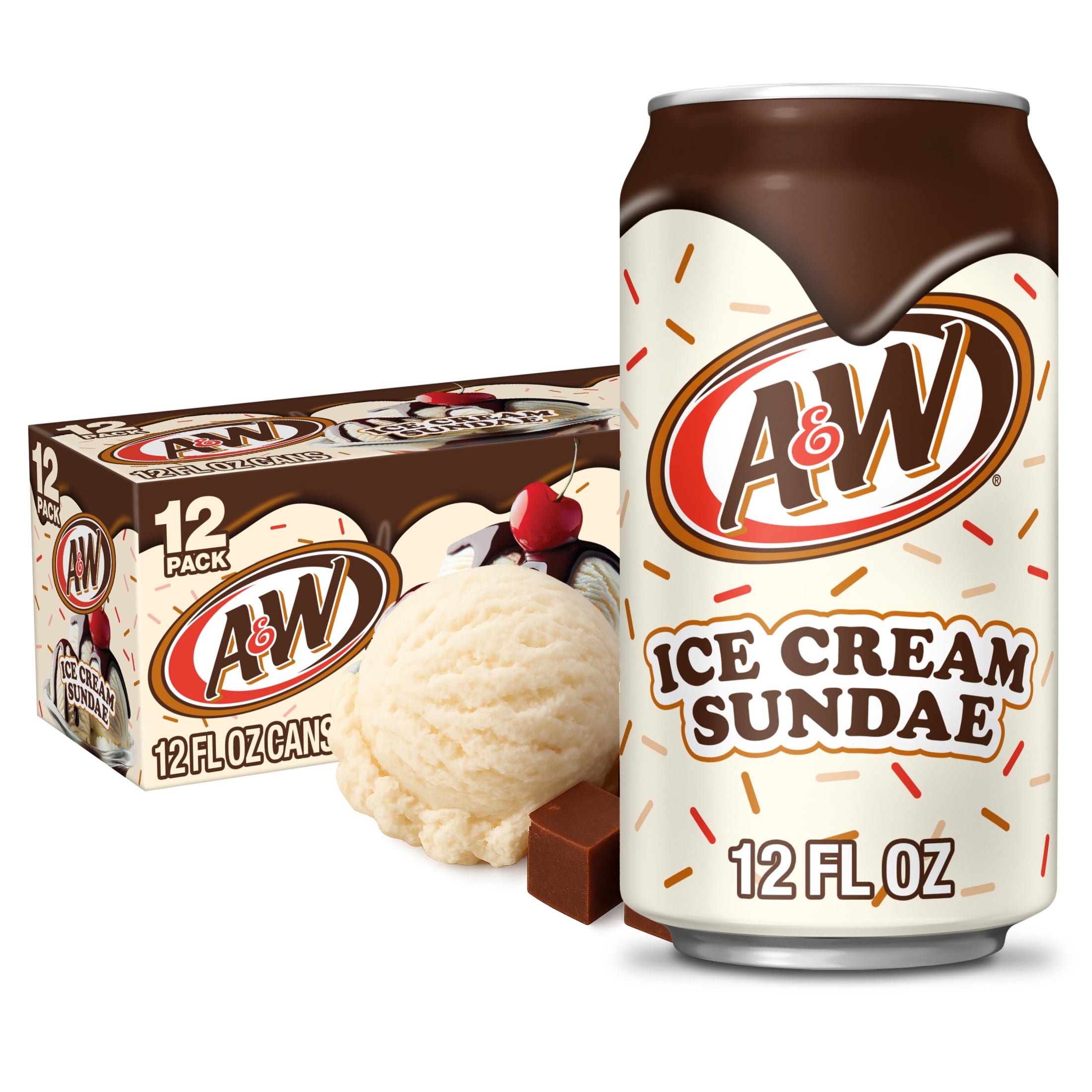 A&W Ice Cream Sundae Soda Pop,