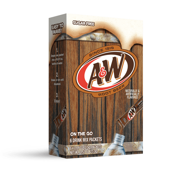 AW Powder Drink Mix Root Beer